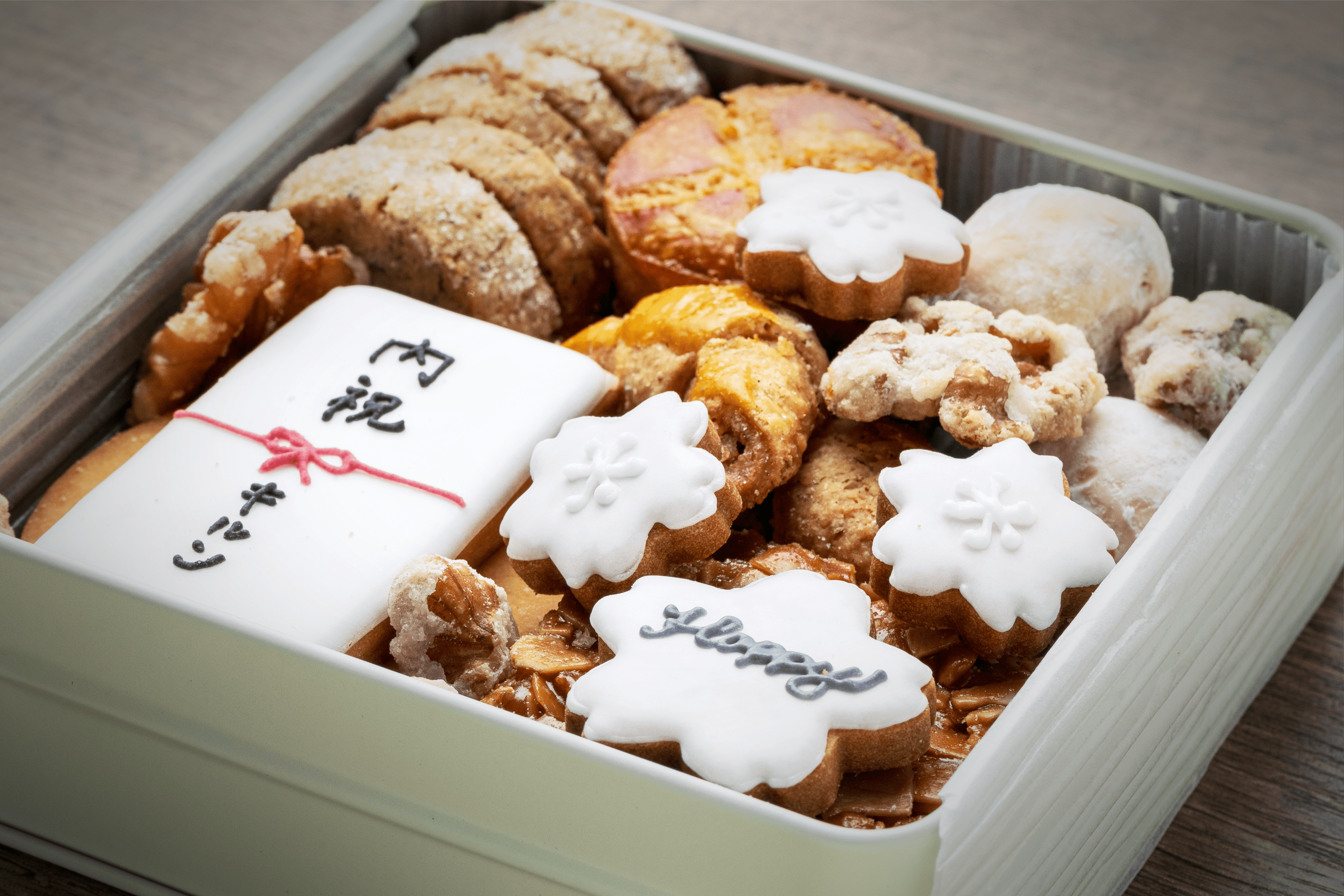 選べるクッキー缶